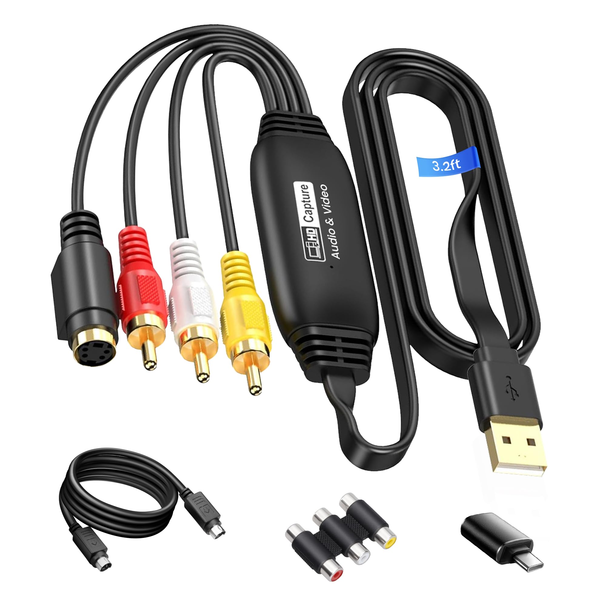 Amazon.com: avedio links VHS to Digital Converter, USB2.0 Video